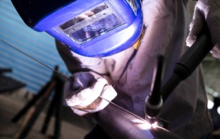 TIG welding gas